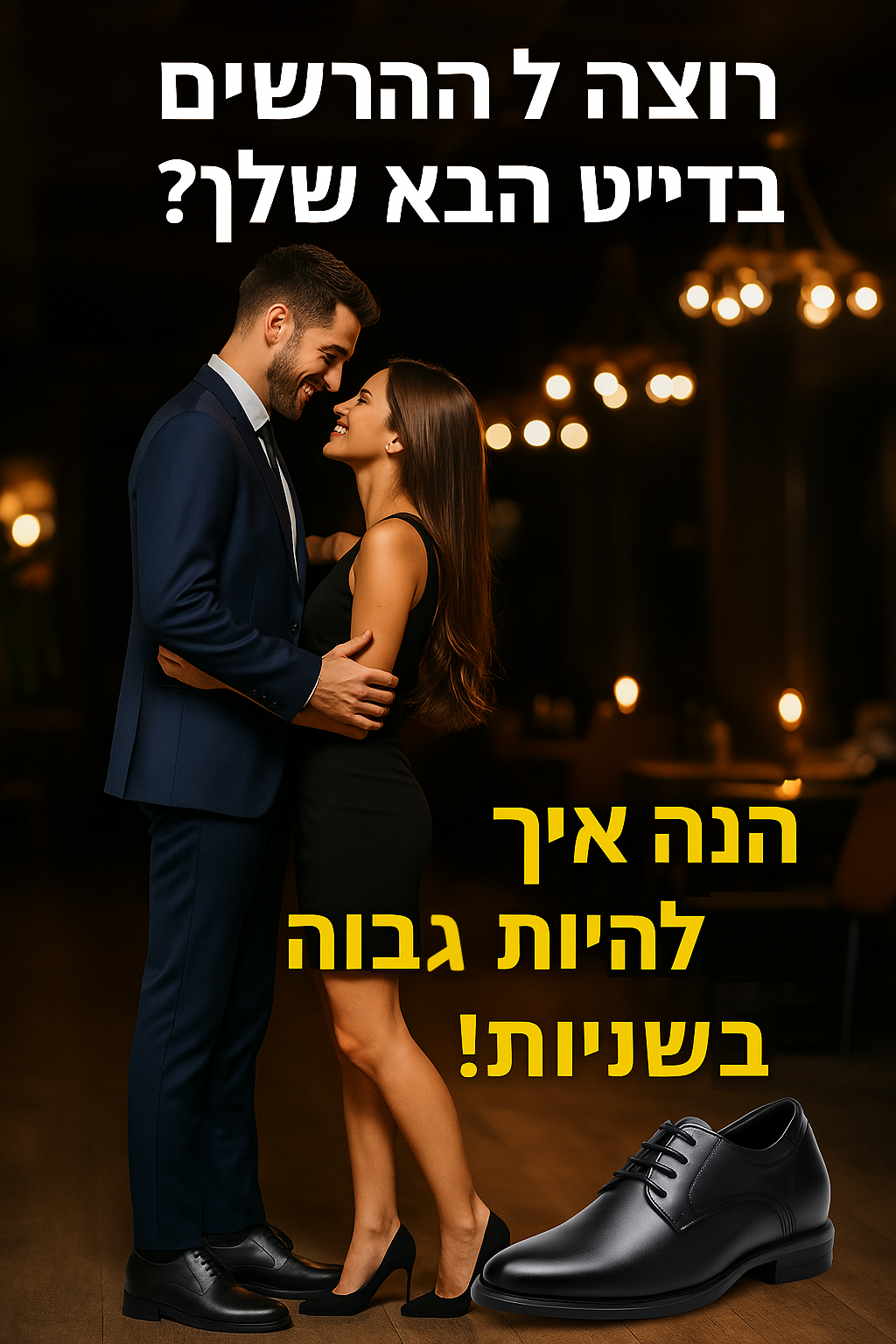 💘 6️⃣ רוצה להרשים בדייט הבא שלך? הנה איך להיות גבוה יותר בשניות!