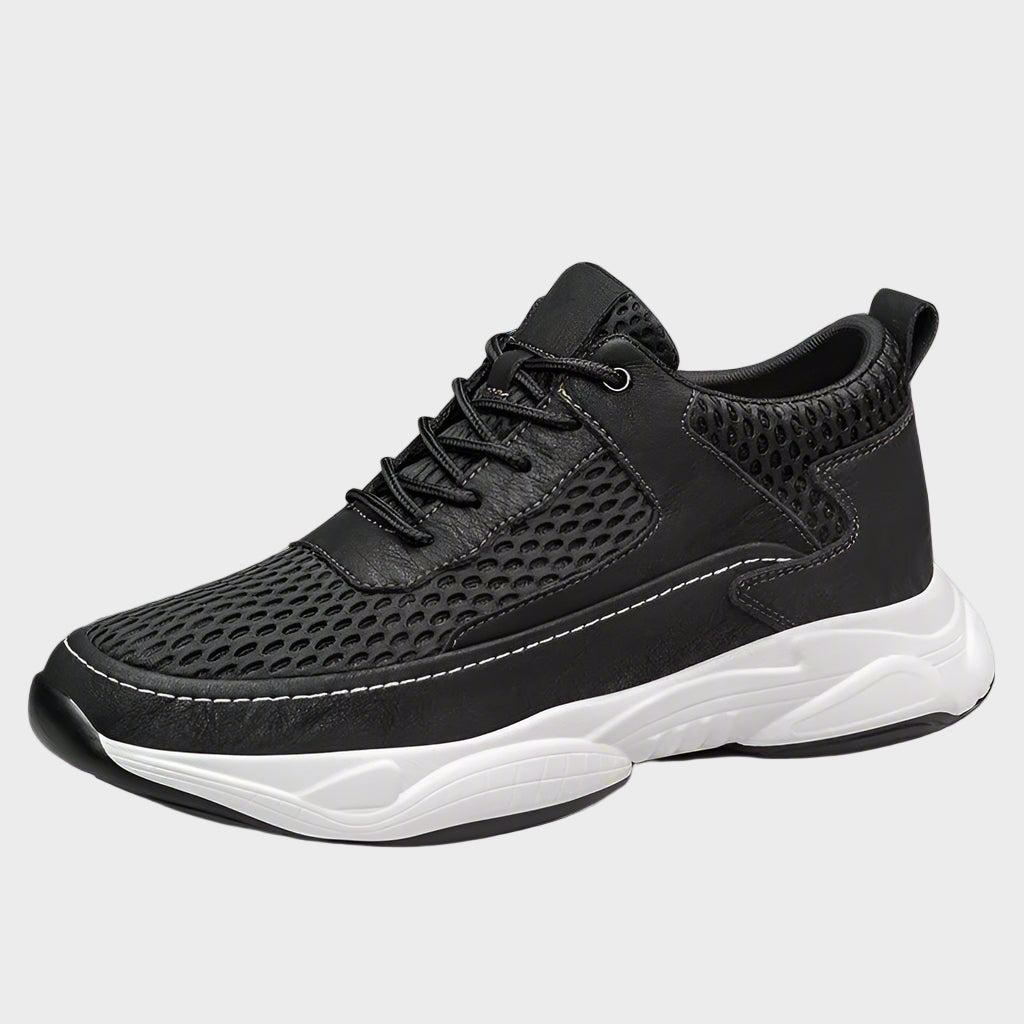 Summer Height Increasing Shoes for Men Mesh Breathable Invisible Inner Lift 8CM Soft Casual Sport Sneakers Sapatos