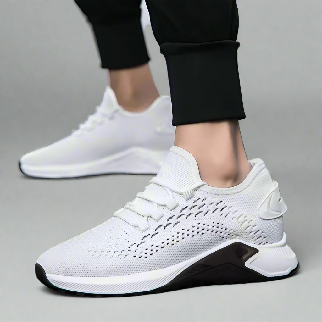 Comfortable Inner Height-Enhancing Men'S Shoes, Height-Enhancing 8Cm, Breathable Sports and Casual Shoes, Height-Enhancing 6Cm