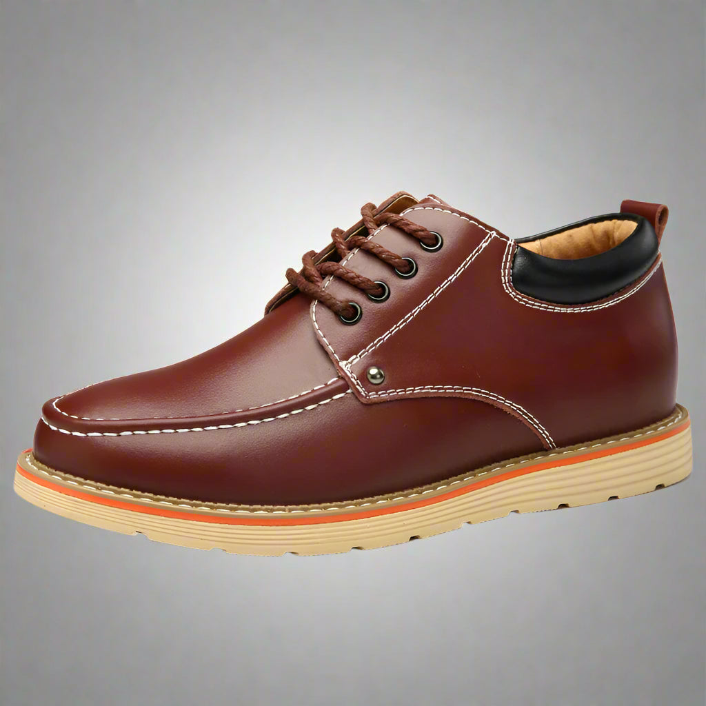 Business Men Elevator Shoes Leisure Height Increase Insole 6Cm Sneakers High Heel Tall Man