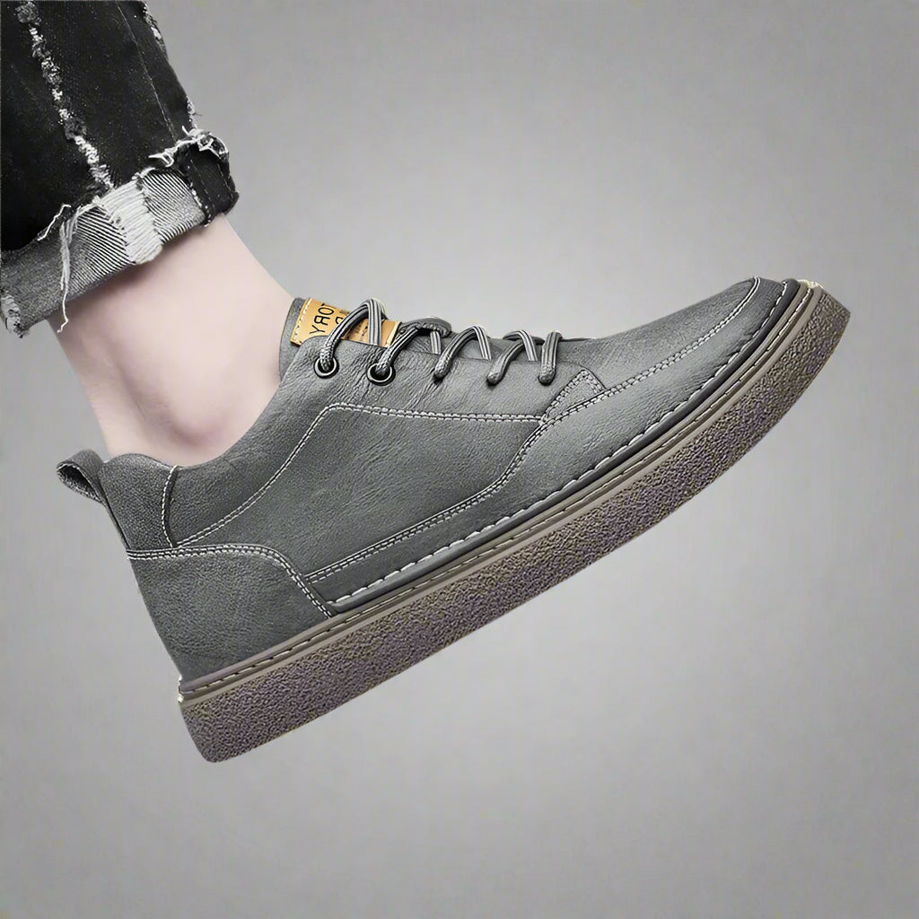 Men Sneakers Elevator Shoes Hidden Heels Hollow Board Shoes Breathable Heightening 6CM 8CM Increase Casual Sports Height Shoes