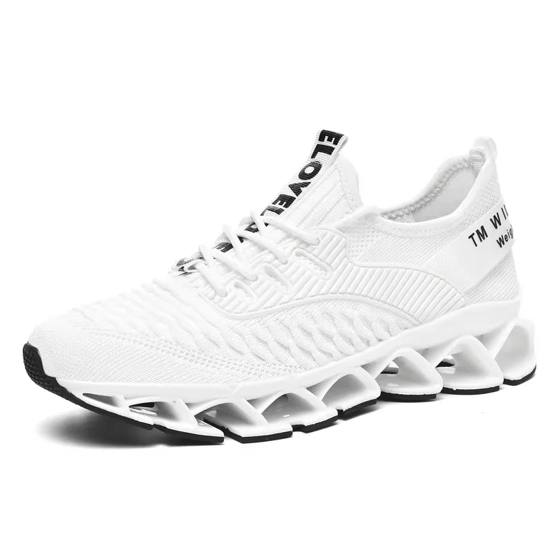 Factory Direct Cross Border Fashion Men'S Sneakers Casual Running Shoes Versatile Small White Coconut Student Dad Shoes Breathab