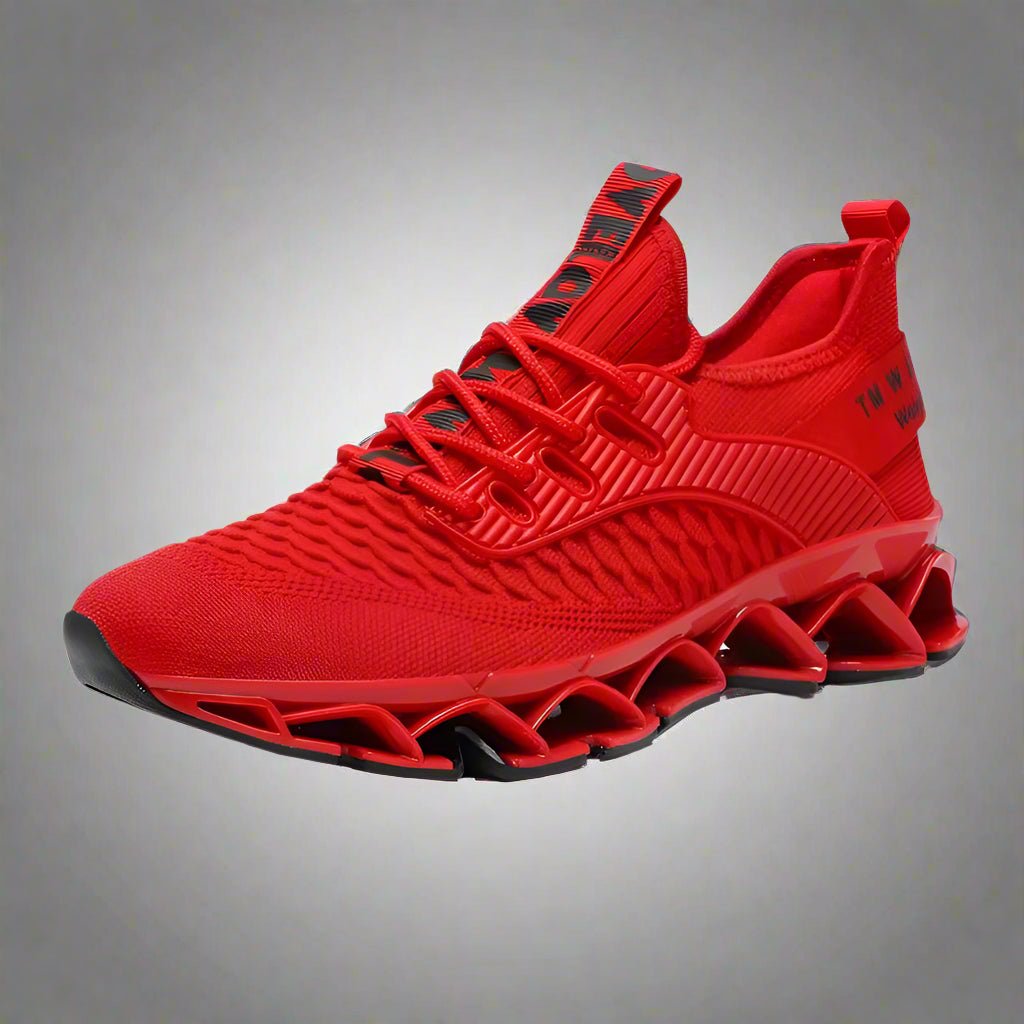 Men'S Shoes Autumn Season New Soft Soled Simple Casual Sneakers Shoes Platform Mesh Breathable Lace up Casual Running Shoes