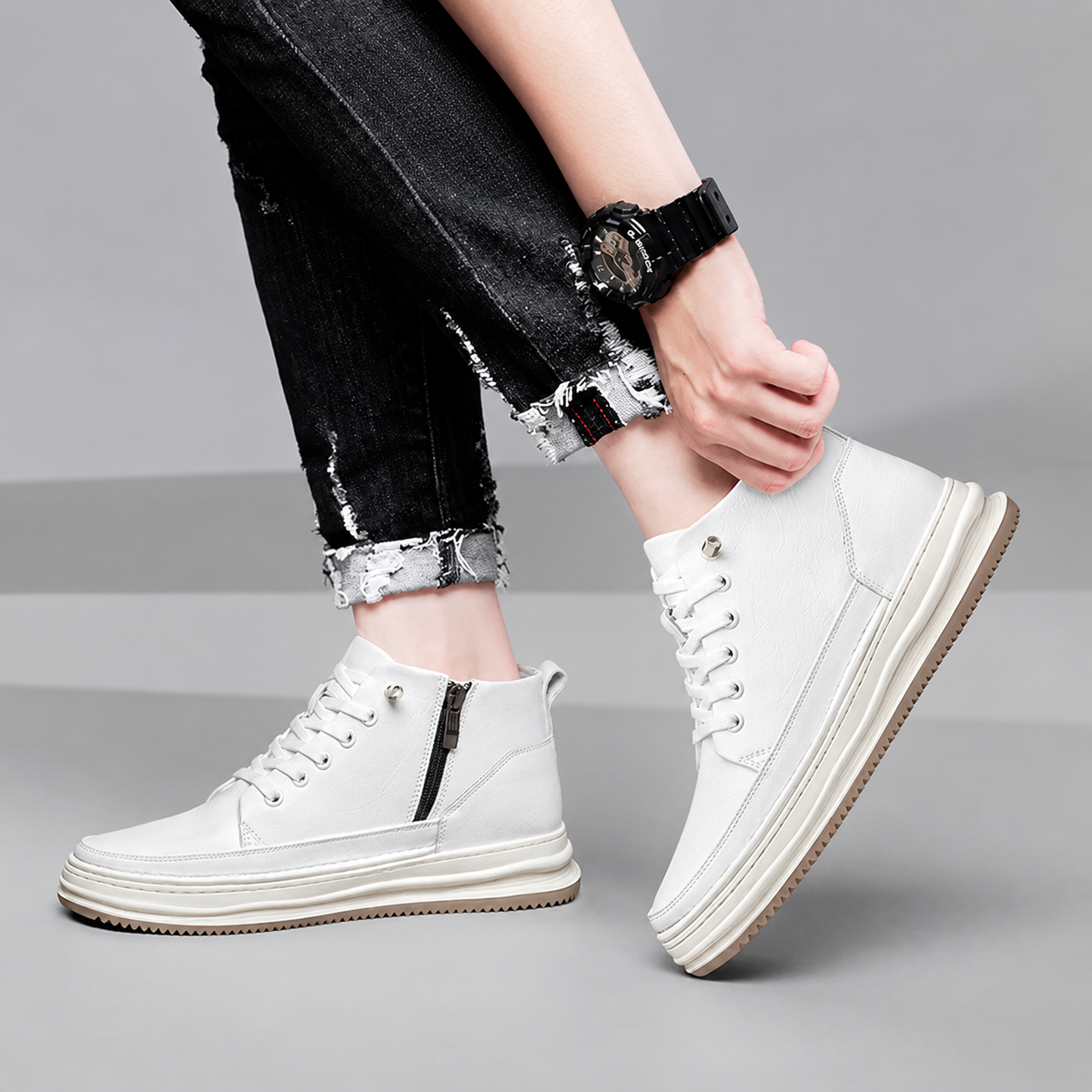 STEPUP SHOES | סניקרס מגביהות דגם Elevon | נעליים מגביהות