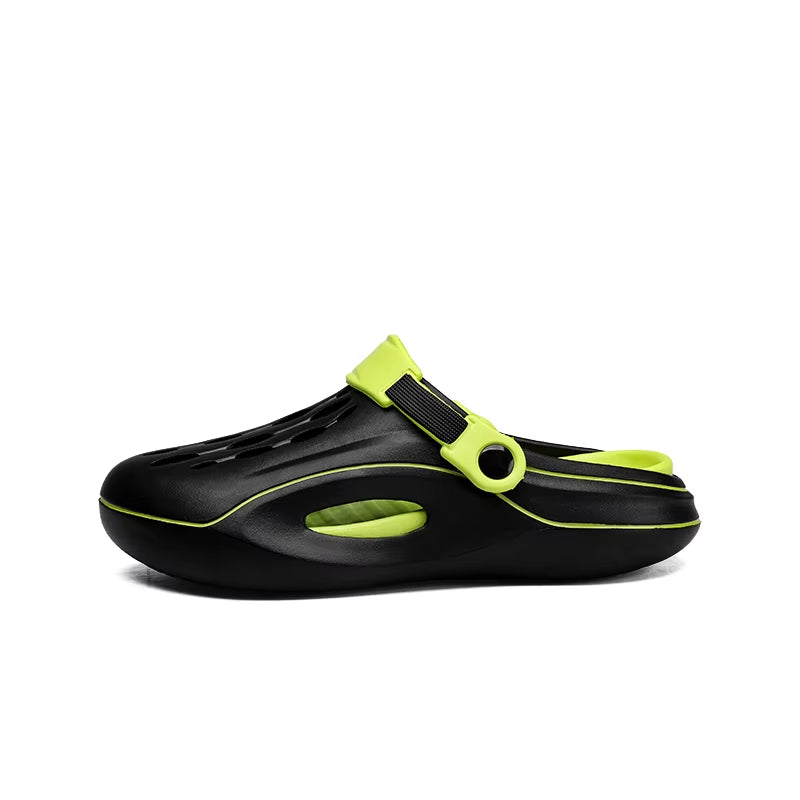 Couple'S Thick Bottom Non-Slip Slippers Summer Men'S Casual Waterproof Shoes Woman Hard-Wearing Sandals Mens Outdoor Beach Slide