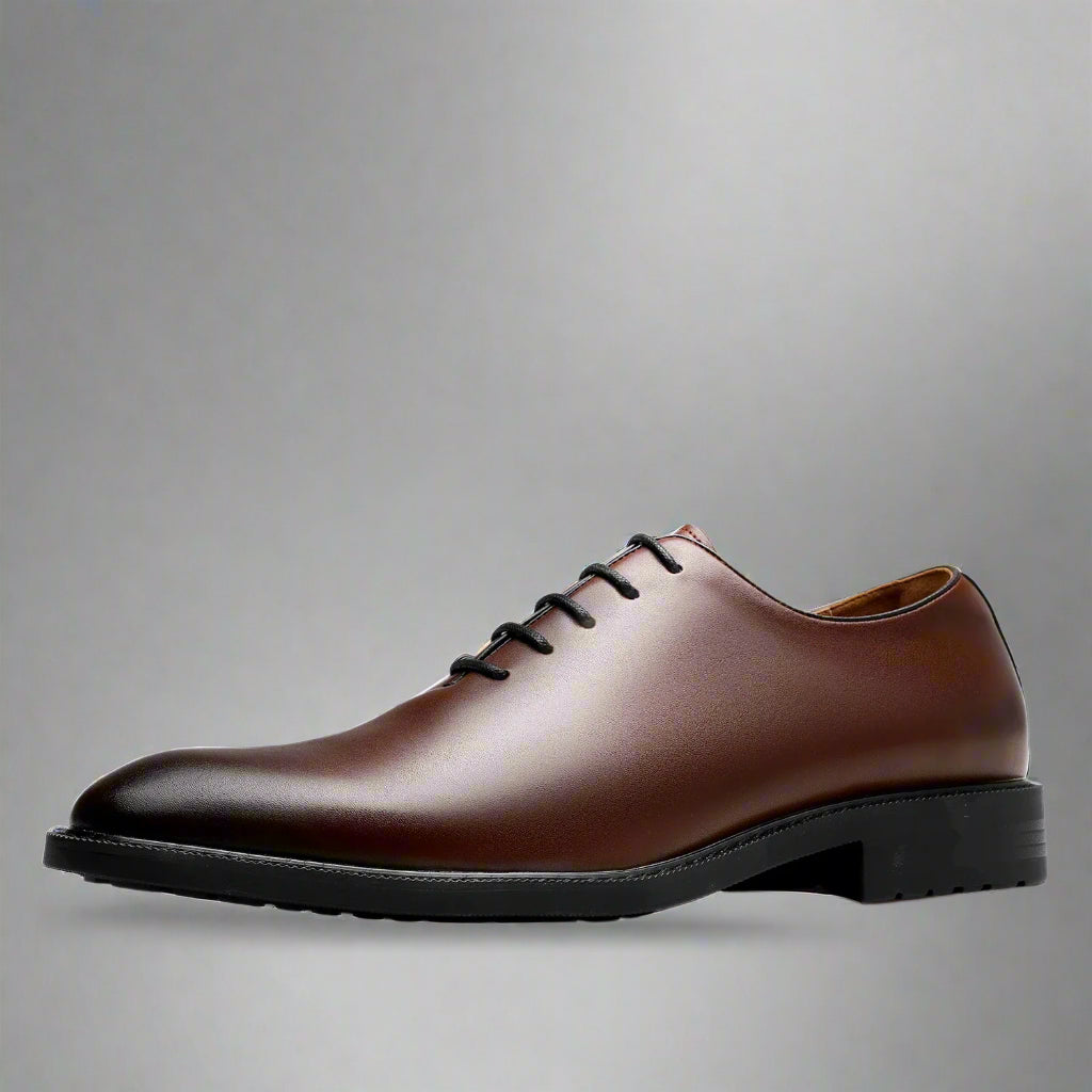 Men'S Business Dress Oxfordshoes for Men Genuine Leather Fashion Footwear Mens Comfortable Soft Casual Shoes Gifts