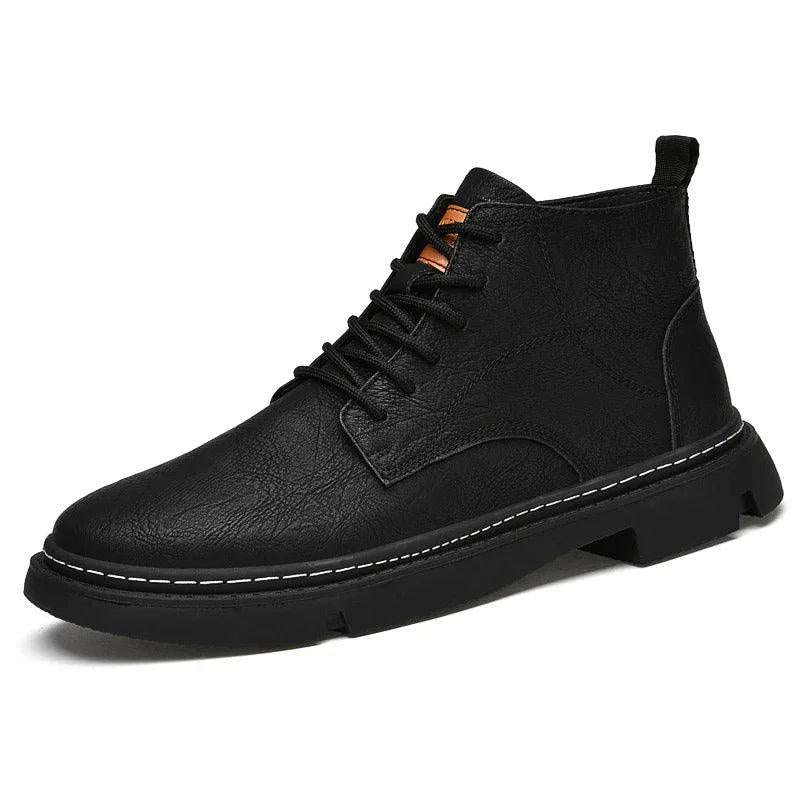 מגפיים דגם Platform Loafers - StepUp Shoes