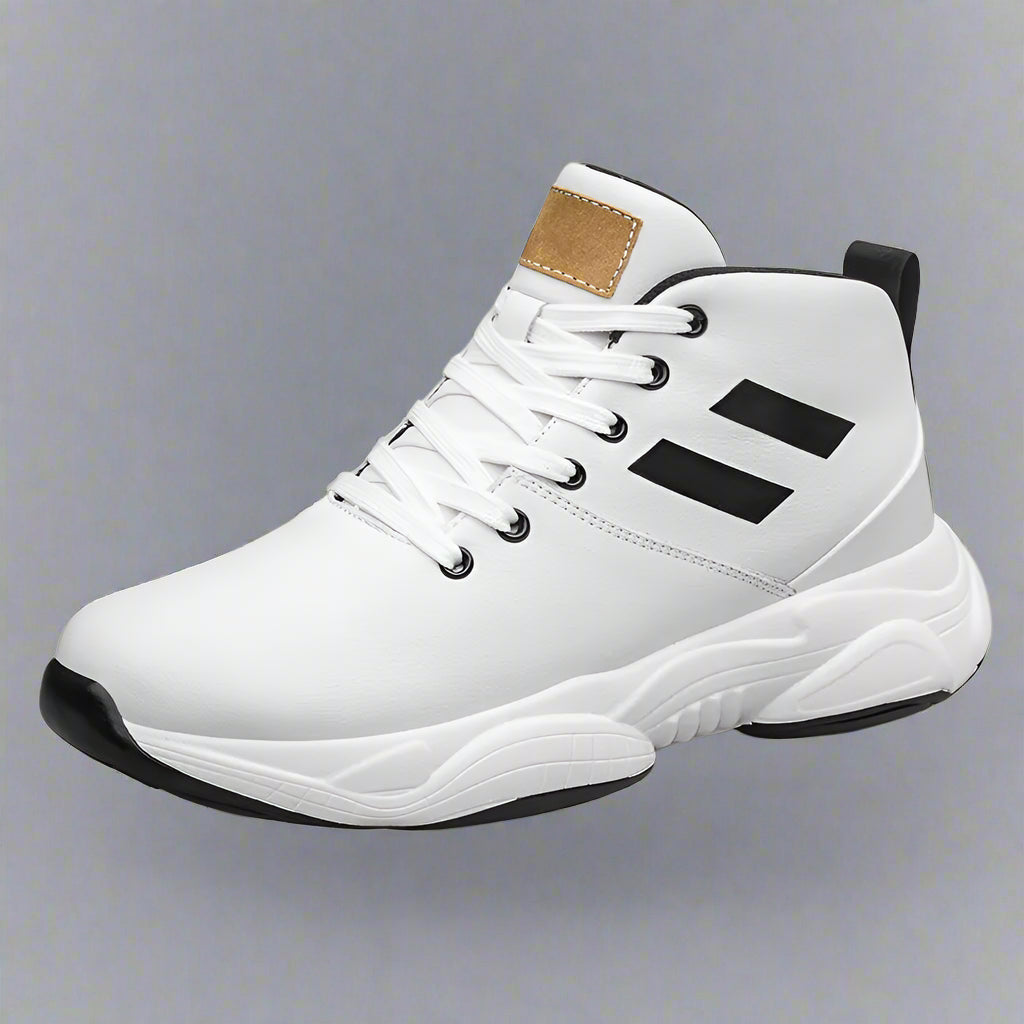 Fashion Genuine Leather Men Elevator Shoes Height Increasing Sneakers for Man Insoles 7Cm Hidden Heels Inner Casual Sports