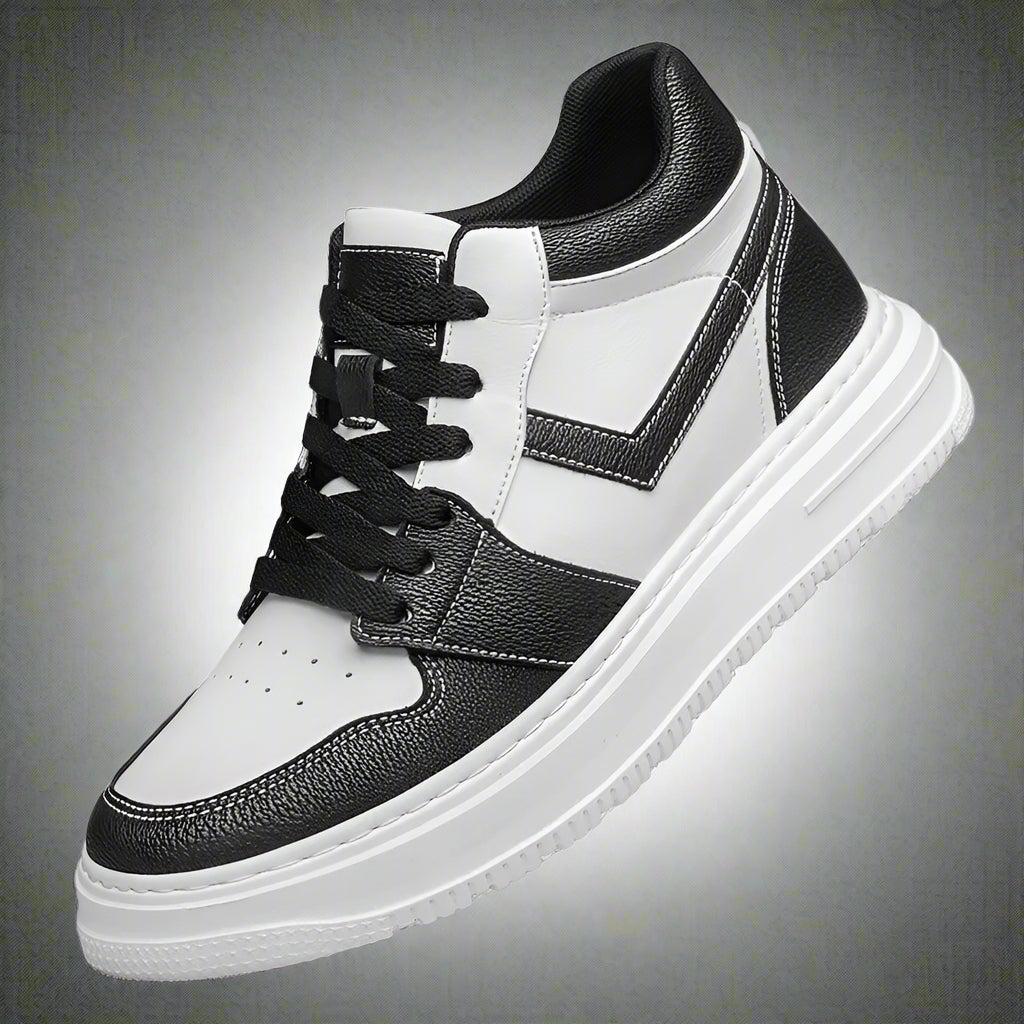 2024 New Invisible Men'S Shoe Height Increasing 6CM Board Shoe Breathable plus Size Casual Trendy Shoe Summer Season