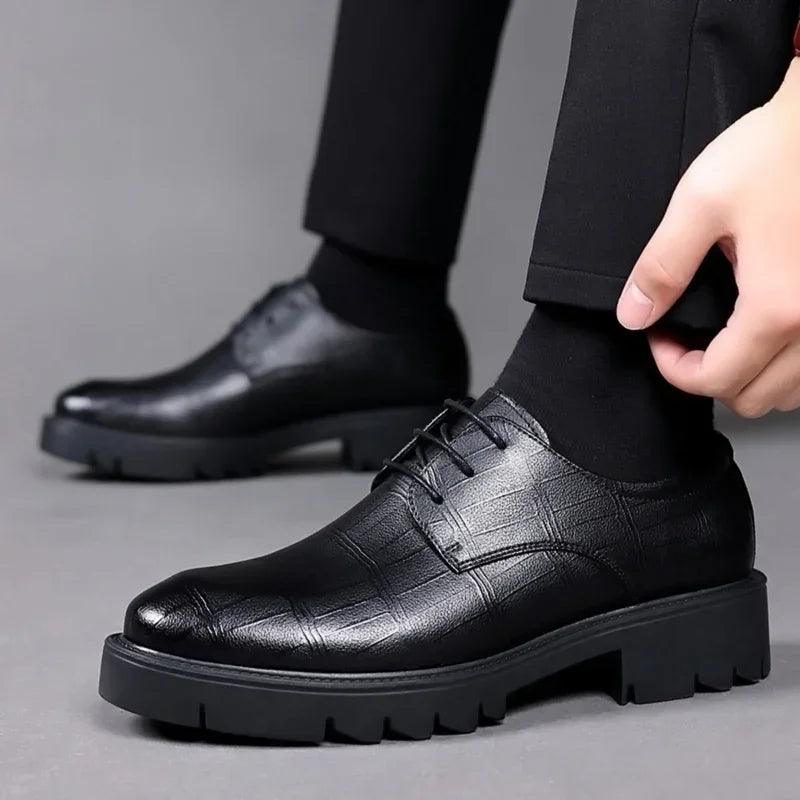 נעלי אלגנט מגביהות דגם Vertical Pro - StepUp Shoes