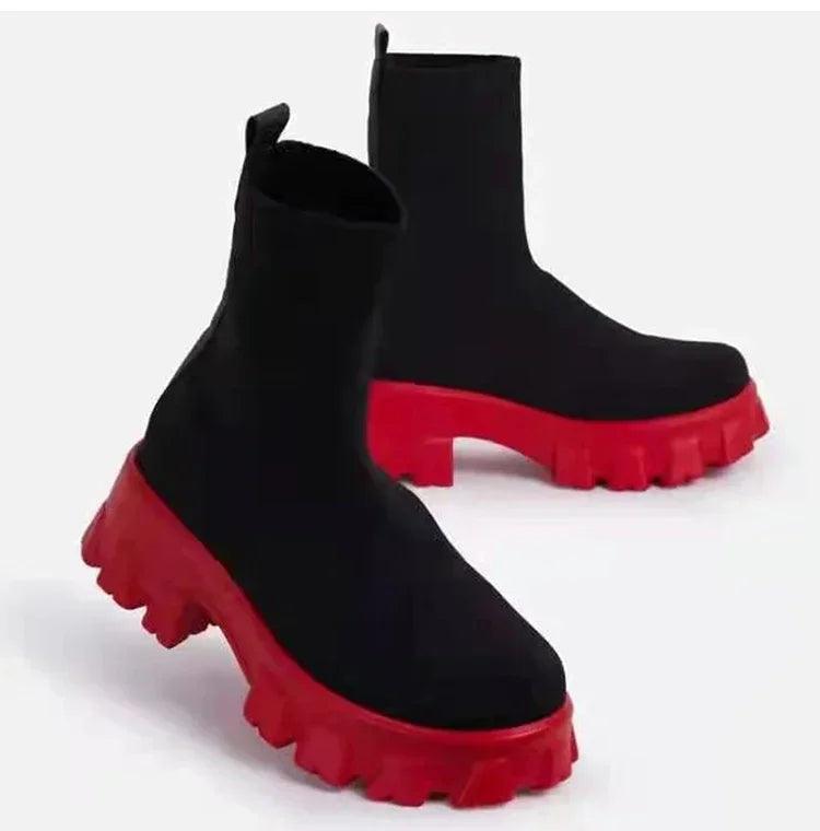 נעלי פלטפורמה קלות לנשים עם עקב עבה - StepUp Shoes