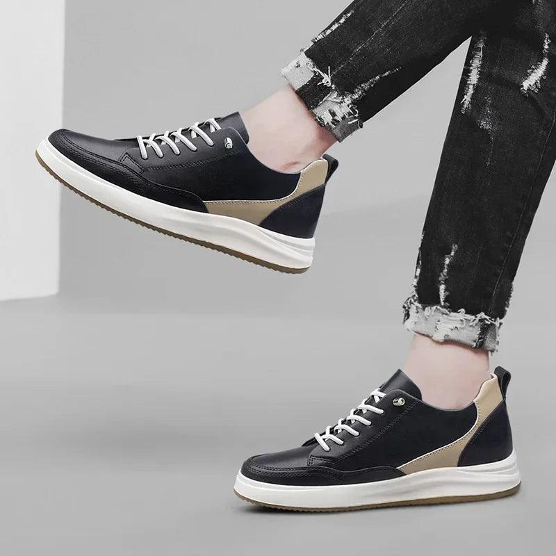 נעלי סניקרס מגביהות דגם Velvet Ascension - StepUp Shoes