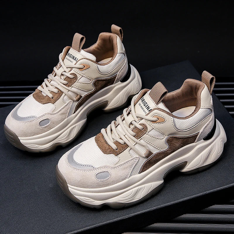2025 Women'S Autumn Thick Bottomed Hot Selling Lightweight Shoes Versatile Casual Sports Shoes Comfortable Женская Обувь