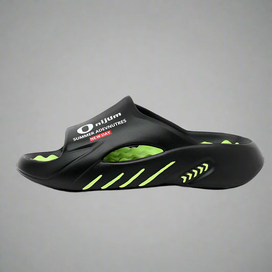 2025 Men'S Massage Slippers Indoor Outdoor Sandals Beach Casual Shoes Comfortable Slides Men Women Home Slippers Big Size 46 47