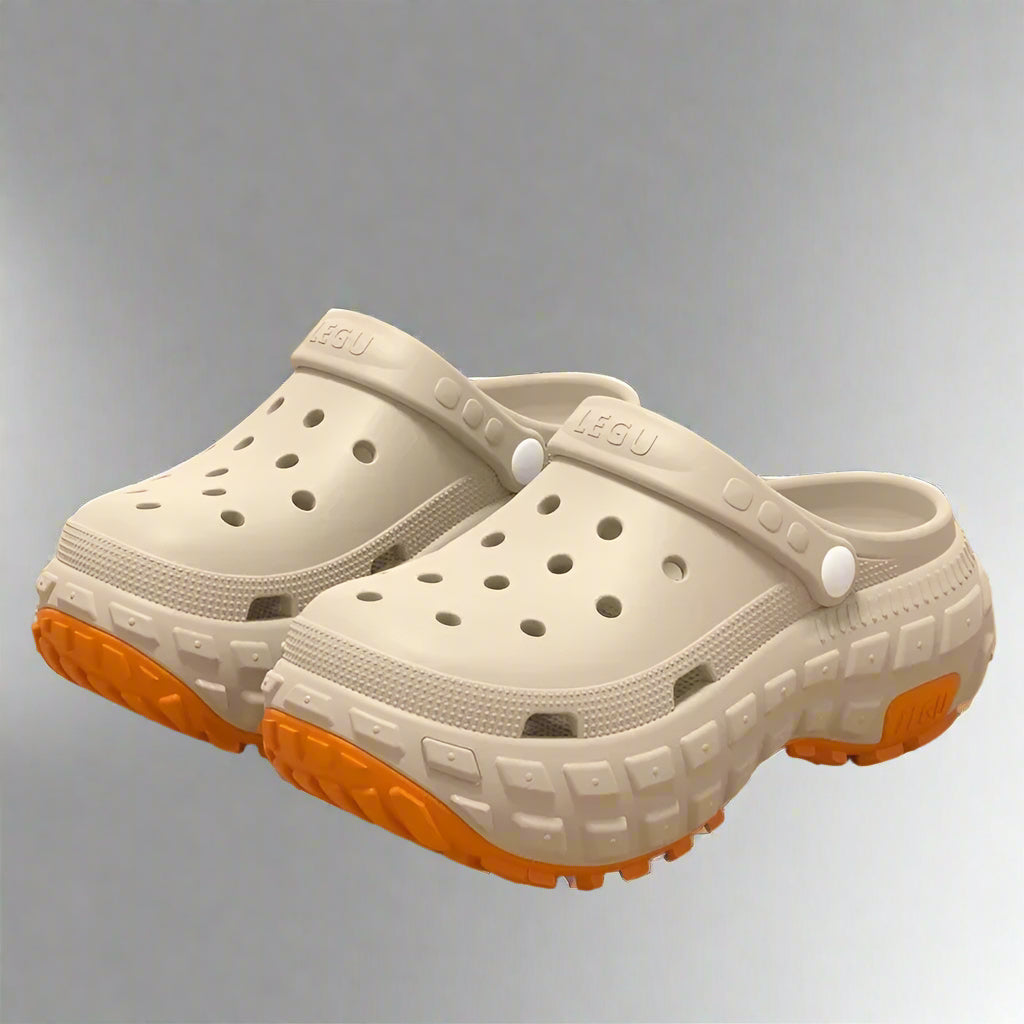 Summer Men'S Thick Bottom Sandals Kitchen Outdoor Wear Anti-Slip Durable Beach Slip-On Shoes EVA Material Comfortable Footwear