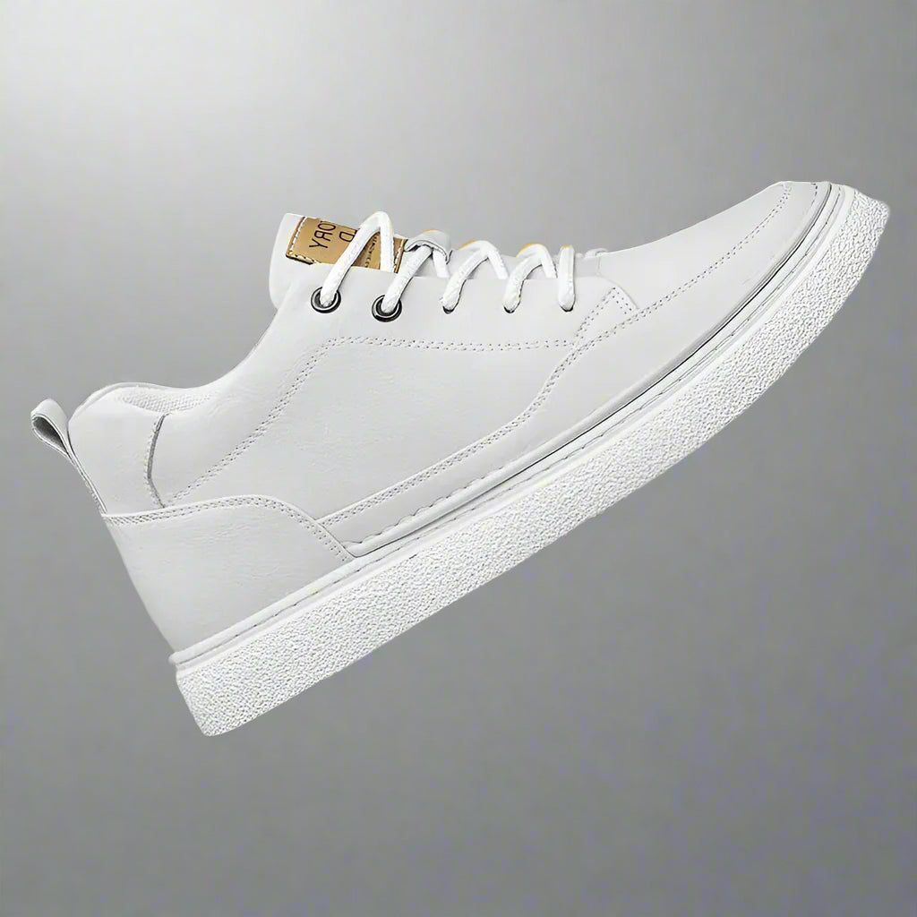 Men Sneakers Elevator Shoes Hidden Heels Hollow Board Shoes Breathable Heightening 6CM 8CM Increase Casual Sports Height Shoes