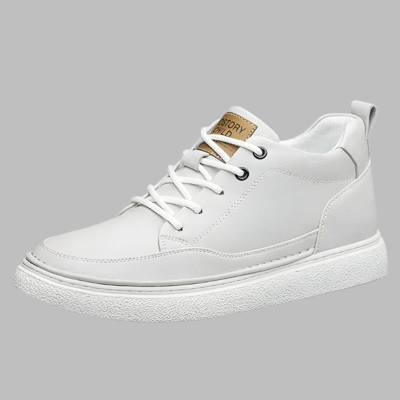 Men Sneakers Elevator Shoes Hidden Heels Hollow Board Shoes Breathable Heightening 6CM 8CM Increase Casual Sports Height Shoes