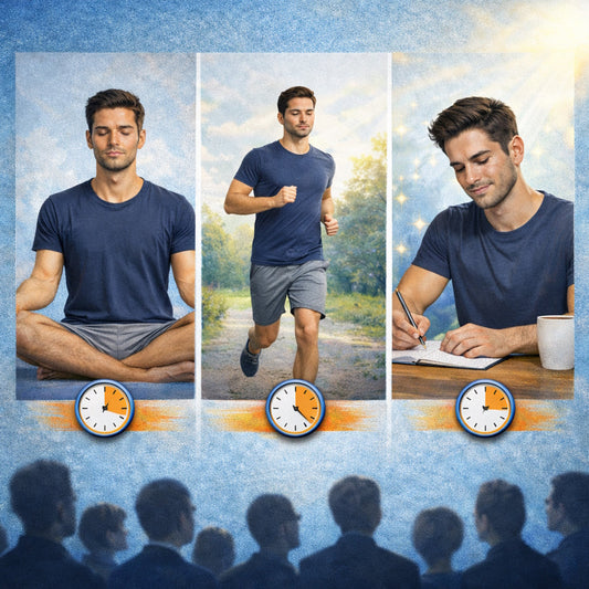 בוקר של 20 דקות שמשפר יום שלם (הרגלים קלים)