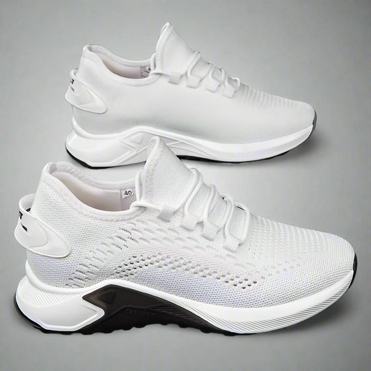 Comfortable Inner Height-Enhancing Men'S Shoes, Height-Enhancing 8Cm, Breathable Sports and Casual Shoes, Height-Enhancing 6Cm