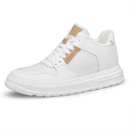 Summer Mesh Men Sneakers Elevator Shoes Fashion Chunky Increase Insole 6CM 8CM Breathable Sports Casual Height Shoes for Man 46