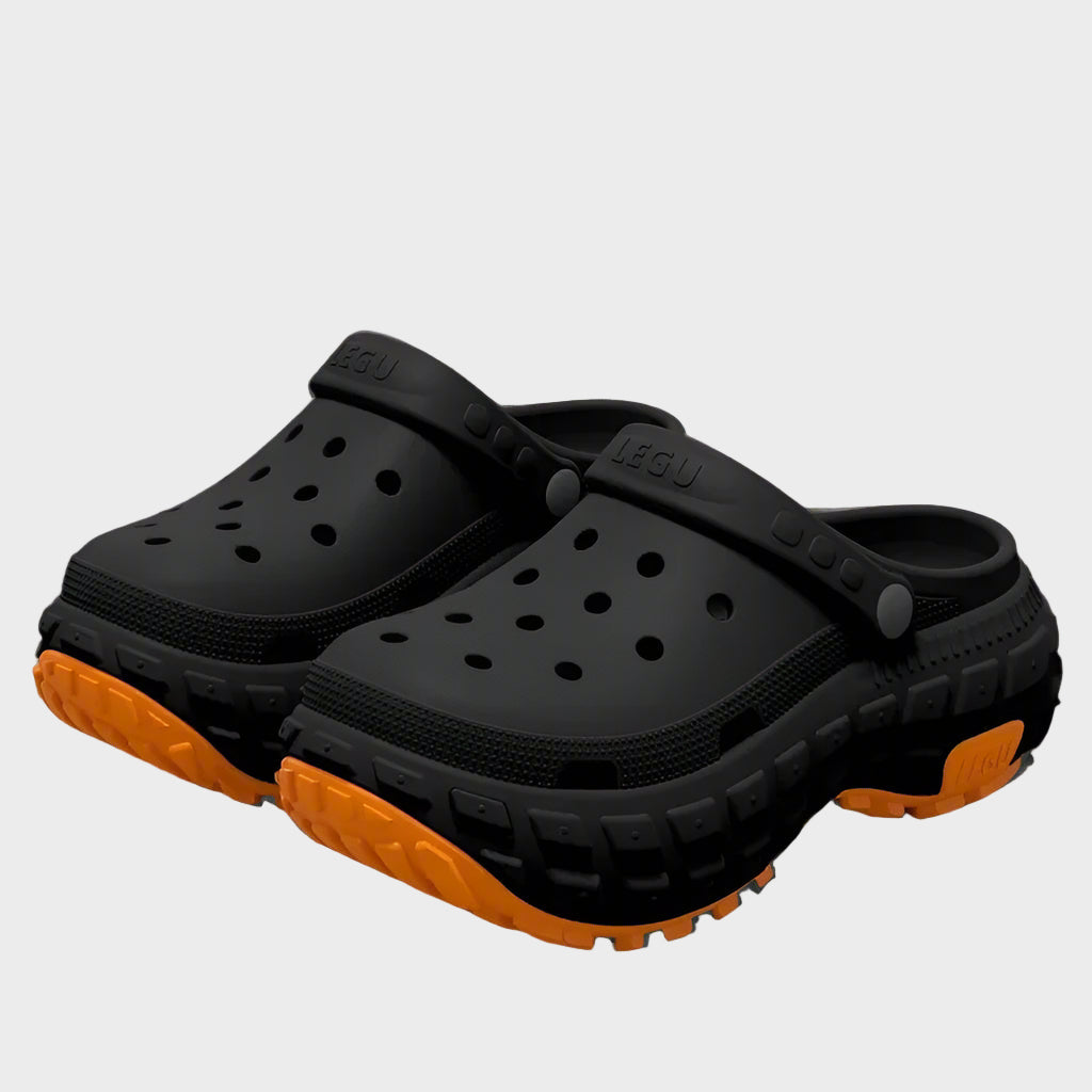 Summer Men'S Thick Bottom Sandals Kitchen Outdoor Wear Anti-Slip Durable Beach Slip-On Shoes EVA Material Comfortable Footwear