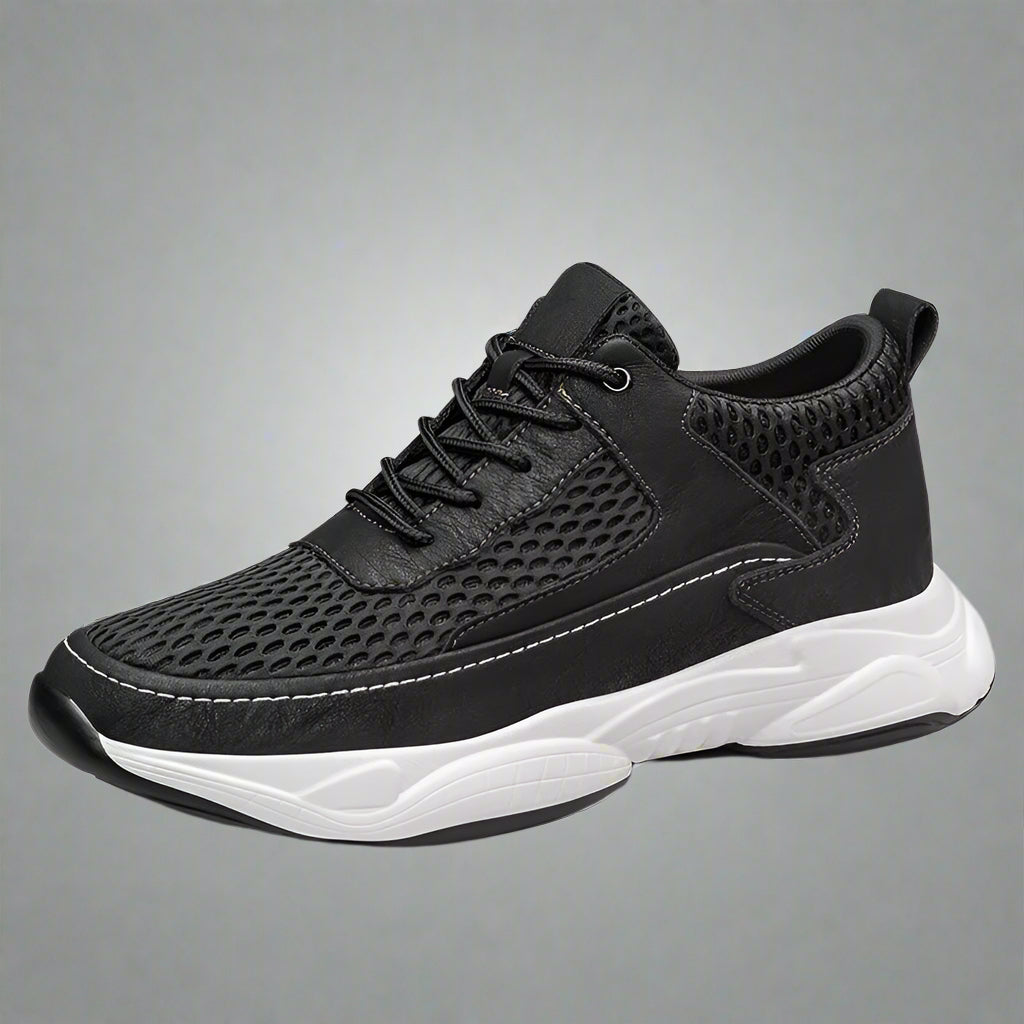 Summer Height Increasing Shoes for Men Mesh Breathable Invisible Inner Lift 8CM Soft Casual Sport Sneakers Sapatos