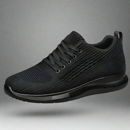 Man Mesh Breathable Casual Shoes Invisible Inner Height-Increasing Shoes Increasing Shoes Soft-Soled Running Shoes Sports Shoes
