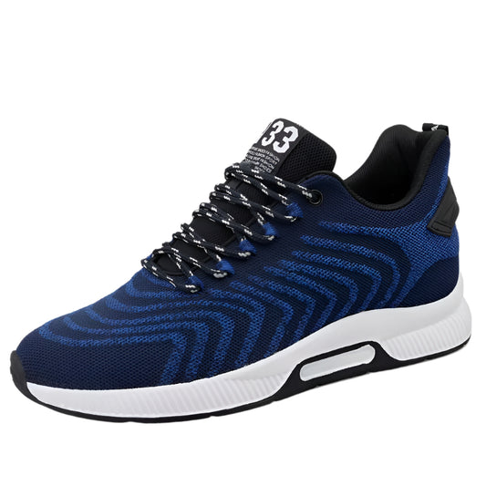 Men Elevator Shoes Hidden Heels Sneakers Summer Breathable Casual Shoes for Men Increase Insole 8CM Height Increasing Shoes Man