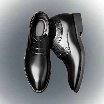 Man Elevator Business Dress Leather Shoes 3/6/8Cm Men Formal Shoes Winter/Spring Business Men Oxfords Versatile Wedding Shoes