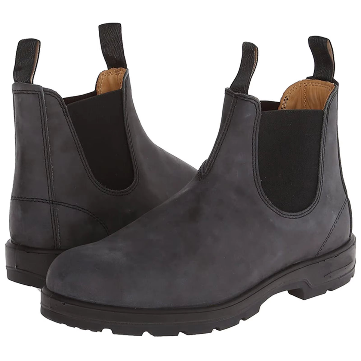 Mens Leather Boots Casual Slip on Formal Oxfords Boot Vintage Couple Shoes Boots Motorcycle Combat Ankle Dress Boots Mens