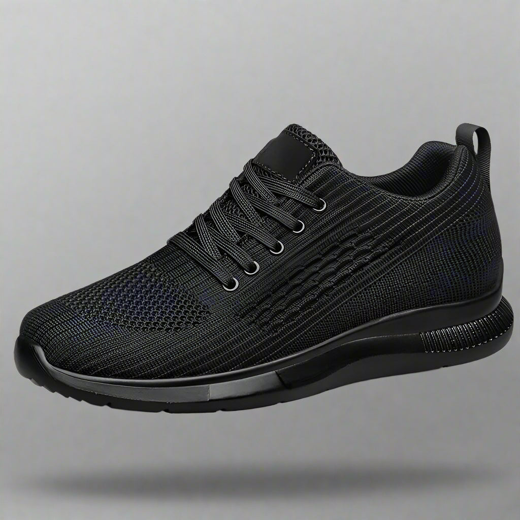 Man Mesh Breathable Casual Shoes Invisible Inner Height-Increasing Shoes Increasing Shoes Soft-Soled Running Shoes Sports Shoes