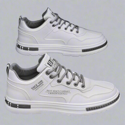Invisible Heightening Men'S Oes New Sle Versatile Breathable Casual Trendy Oes Board Oes 8Cm 6Cm White Sneakers