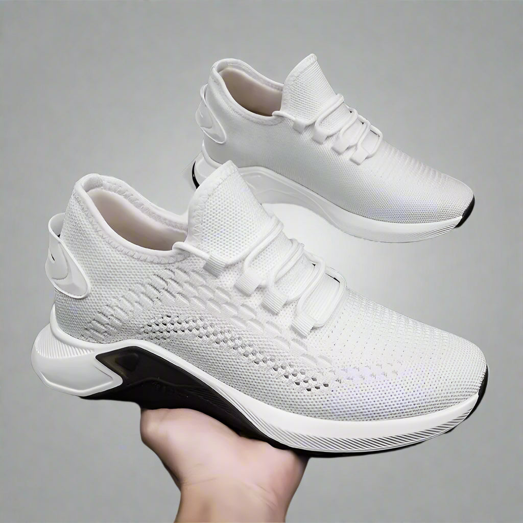 Comfortable Inner Height-Enhancing Men'S Shoes, Height-Enhancing 8Cm, Breathable Sports and Casual Shoes, Height-Enhancing 6Cm