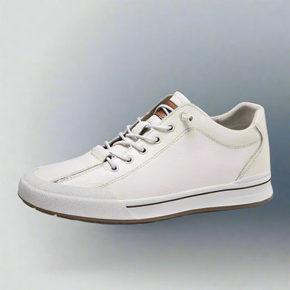 Genuine Leather Casual Shoes for Men 6CM Height Increase Sports Shoes High Quality Flats Shoes Male Brand Office Work Shoe