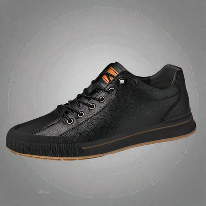 Genuine Leather Casual Shoes for Men 6CM Height Increase Sports Shoes High Quality Flats Shoes Male Brand Office Work Shoe