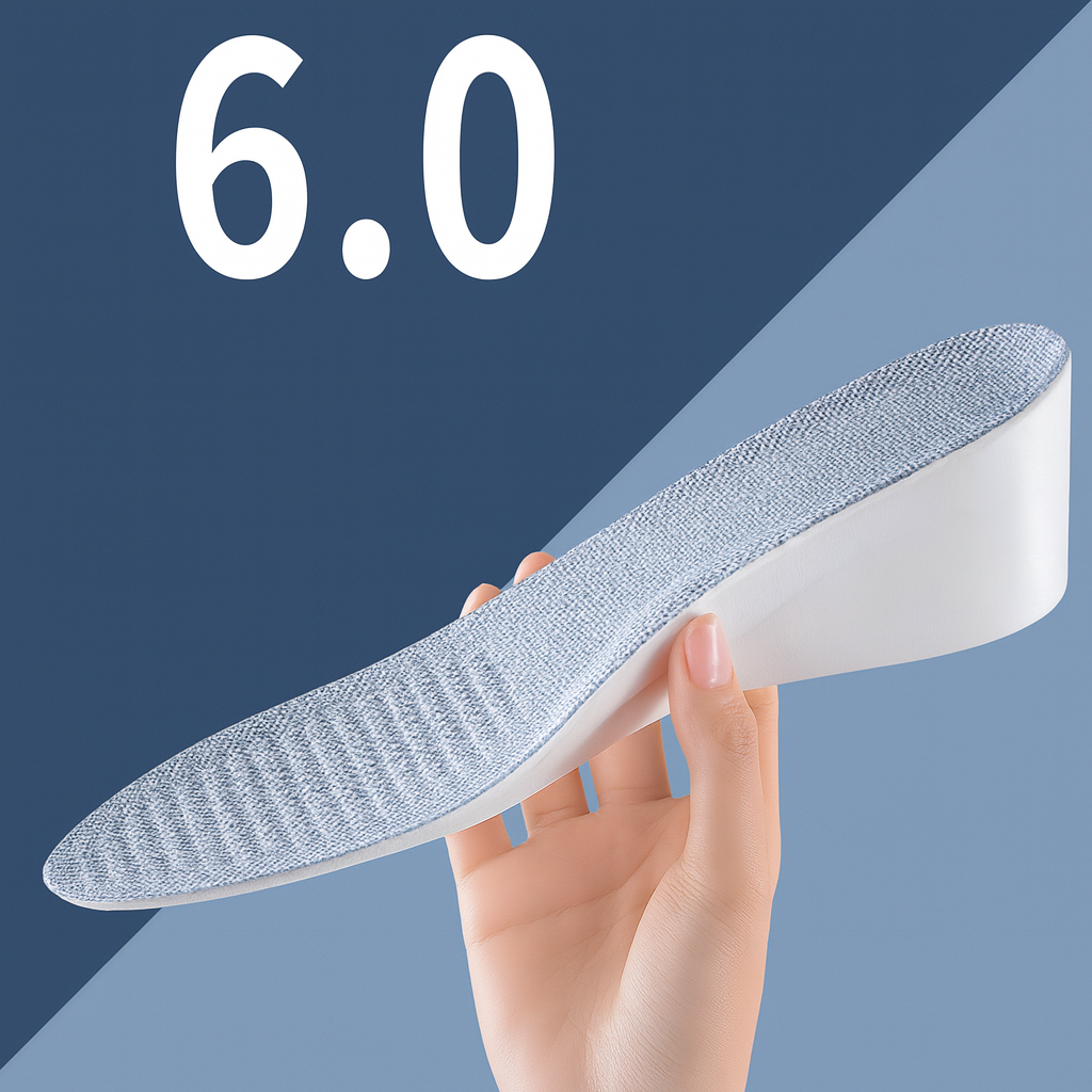 🔝 StepUp Insoles - מדרסים להגבהה נוחה ובלתי נראית