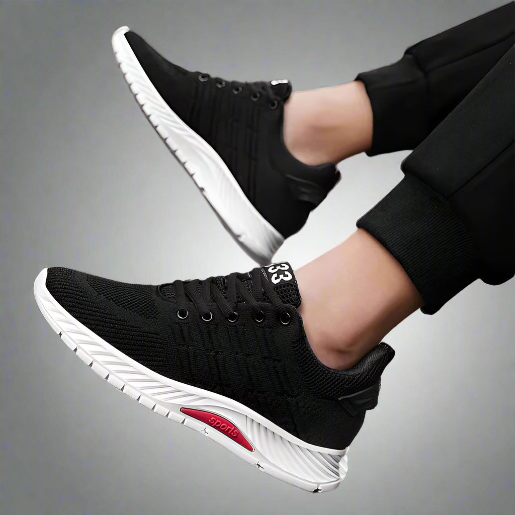 Sneakers Men Elevator Shoes Height Man Mesh Tall Fashion Sports plus Size 37-46