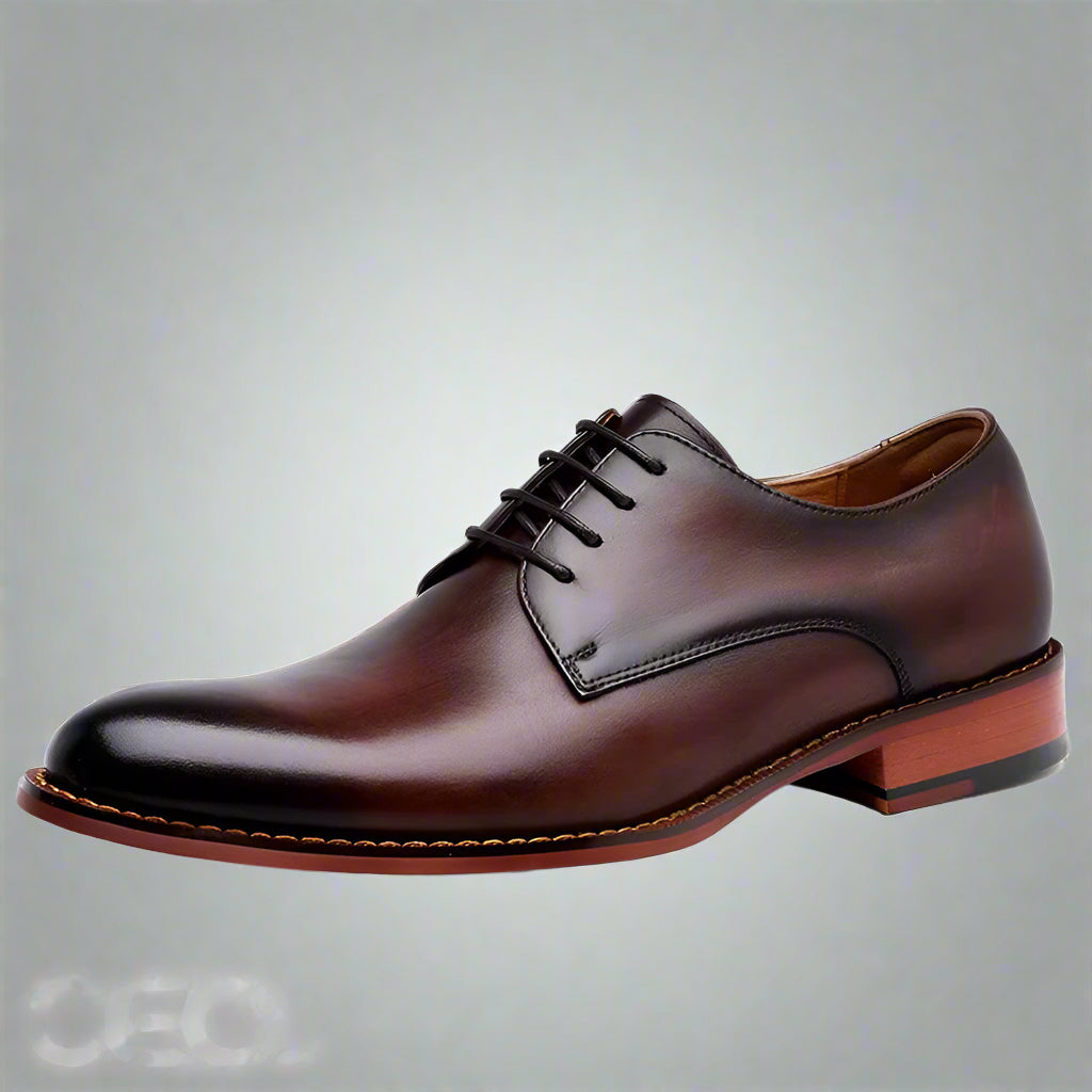 Italian Luxury High Quality Elegant Male Natural Genuine Leather Social Shoes Office Career Business Formal Solid Oxfords Shoe