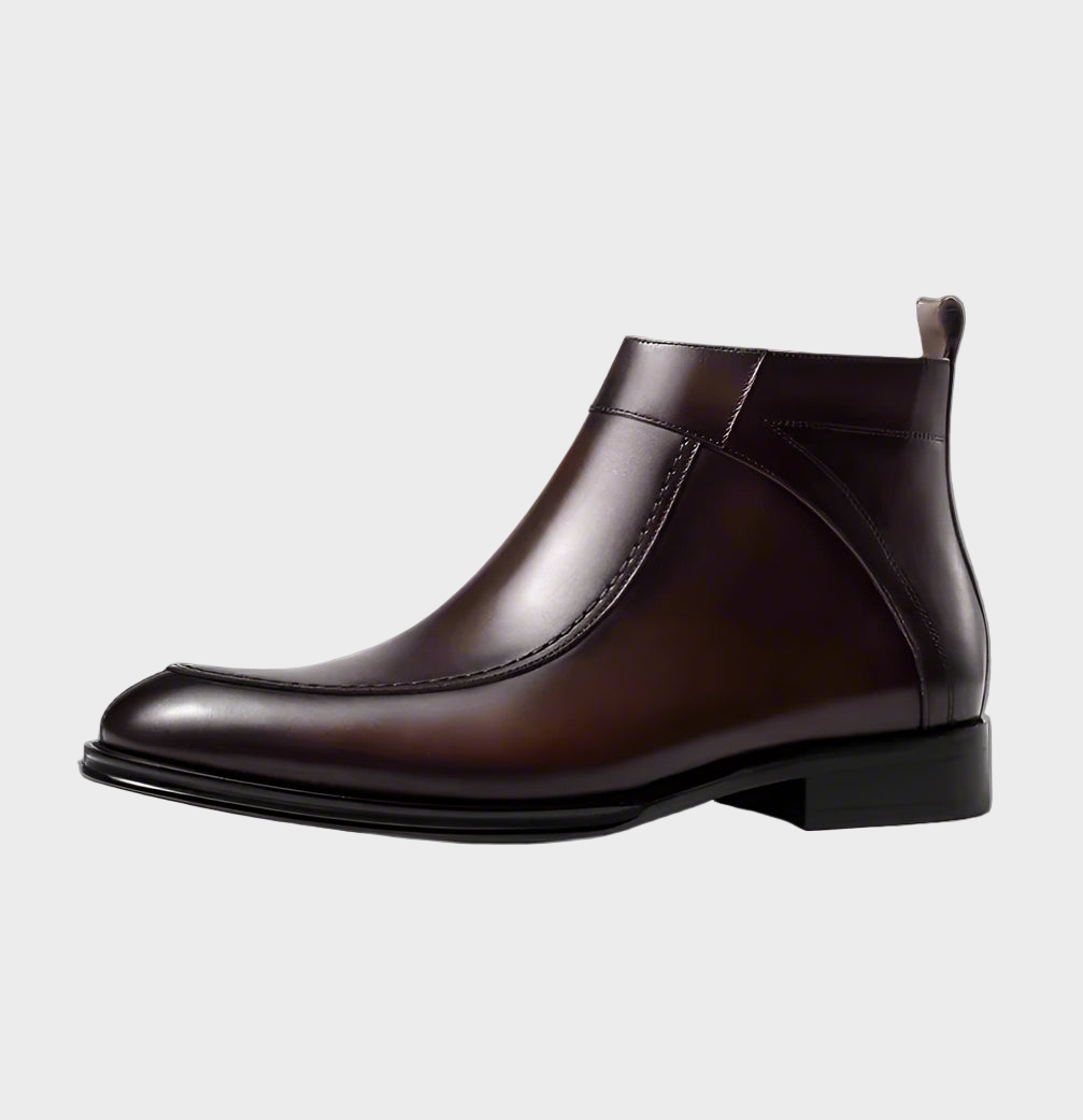 מגפי אלגנט מגביהים מעור דגם LevelUp Stepup Boots