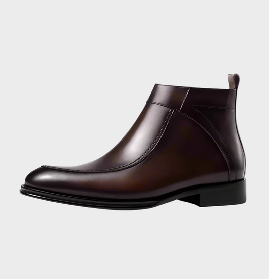 מגפי אלגנט מגביהים מעור דגם LevelUp Stepup Boots