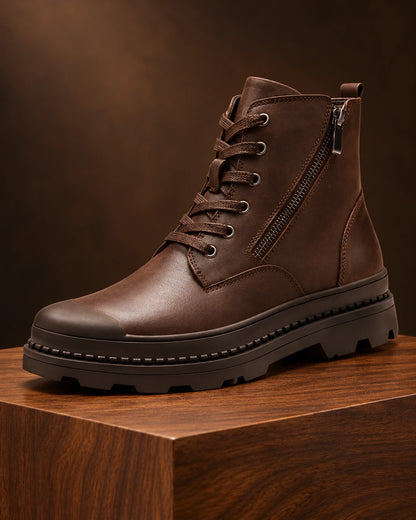 מגפיים מגביהות Inferno Rise בצבע חום – תמונת מוצר | StepUp Shoes
