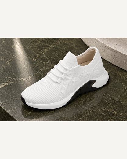 נעלי סניקרס מגביהות Everest בצבע לבן – תמונת מוצר | StepUp Shoes