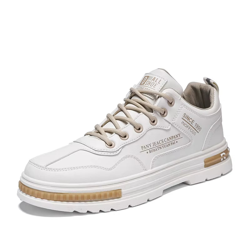 Invisible Heightening Men'S Oes New Sle Versatile Breathable Casual Trendy Oes Board Oes 8Cm 6Cm White Sneakers