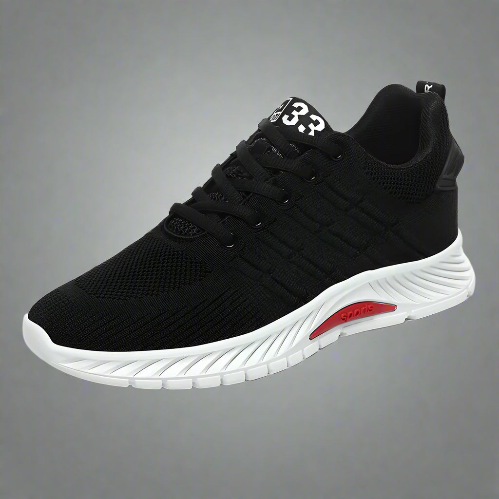 Sneakers Men Elevator Shoes Height Man Mesh Tall Fashion Sports plus Size 37-46