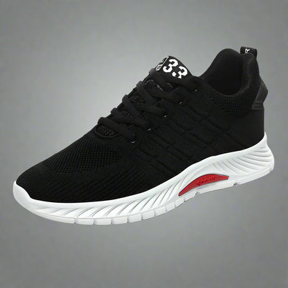 Sneakers Men Elevator Shoes Height Man Mesh Tall Fashion Sports plus Size 37-46