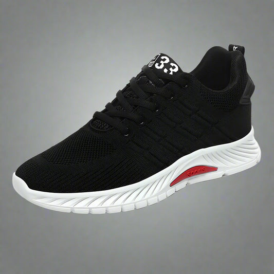 Sneakers Men Elevator Shoes Height Man Mesh Tall Fashion Sports plus Size 37-46