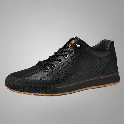 Genuine Leather Casual Shoes for Men 6CM Height Increase Sports Shoes High Quality Flats Shoes Male Brand Office Work Shoe