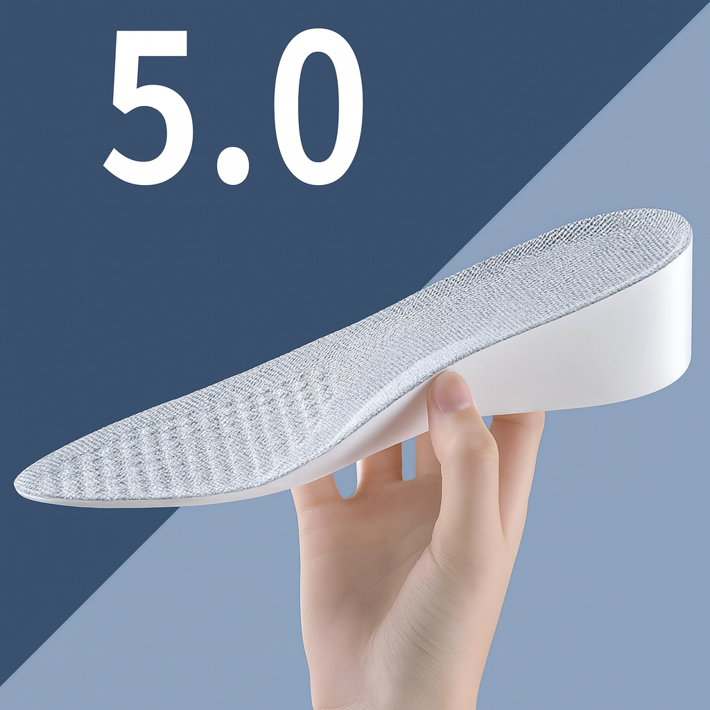 🔝 StepUp Insoles - מדרסים להגבהה נוחה ובלתי נראית