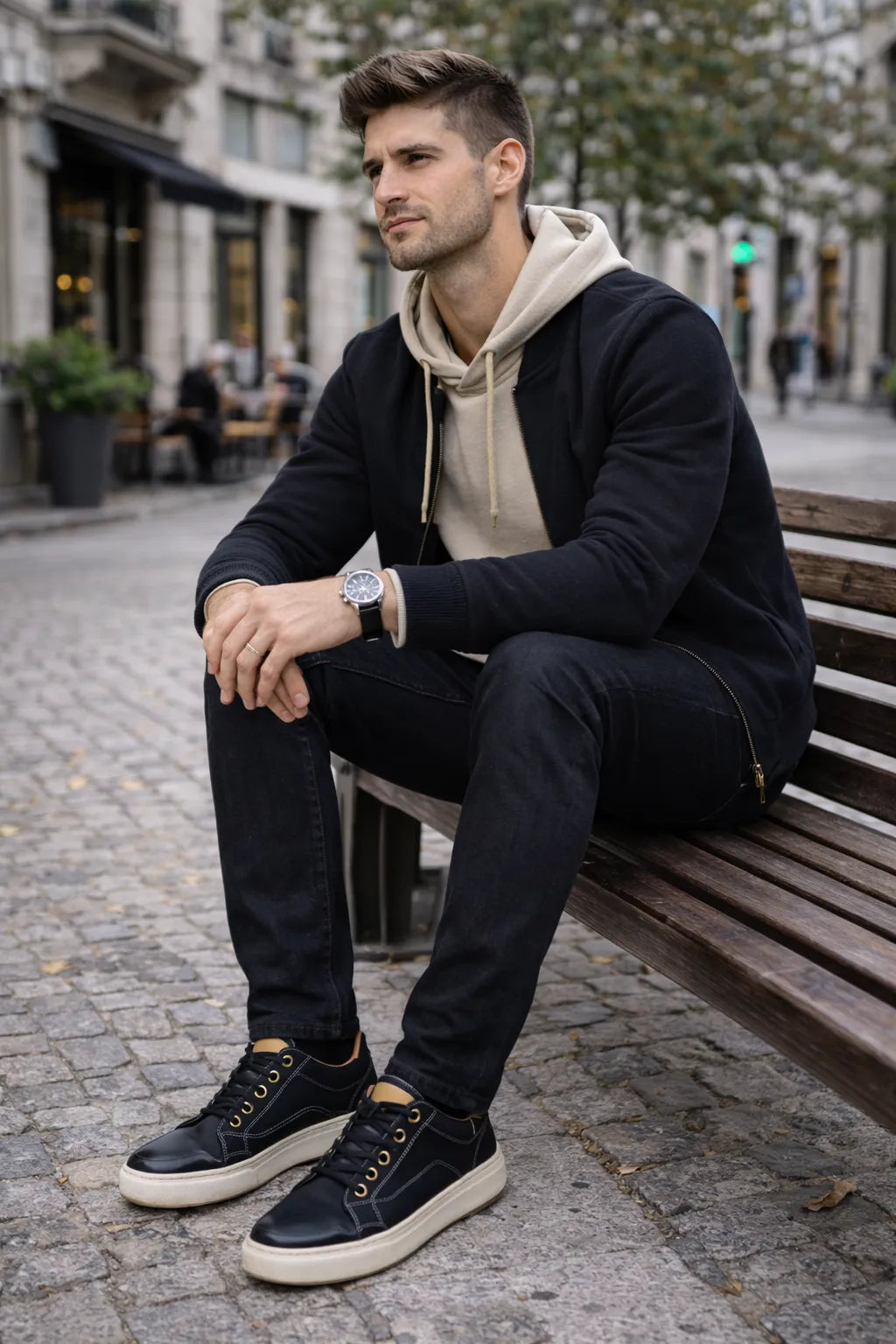 נעלי סניקרס מגביהות דגם Elev Step