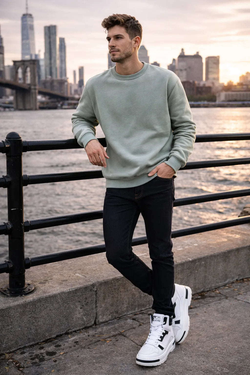 נעלי סניקרס מגביהות דגם Elevated Slip-ons